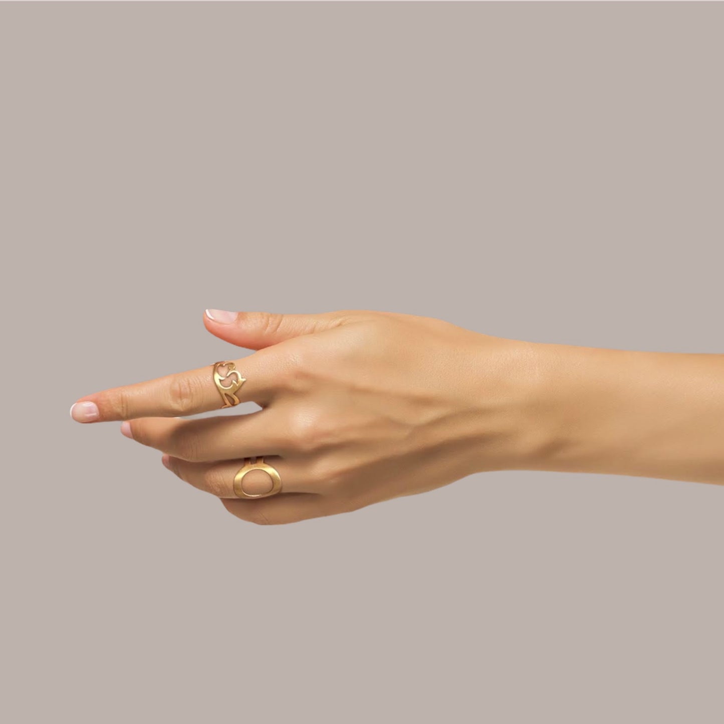 Bague "L'or du temps"