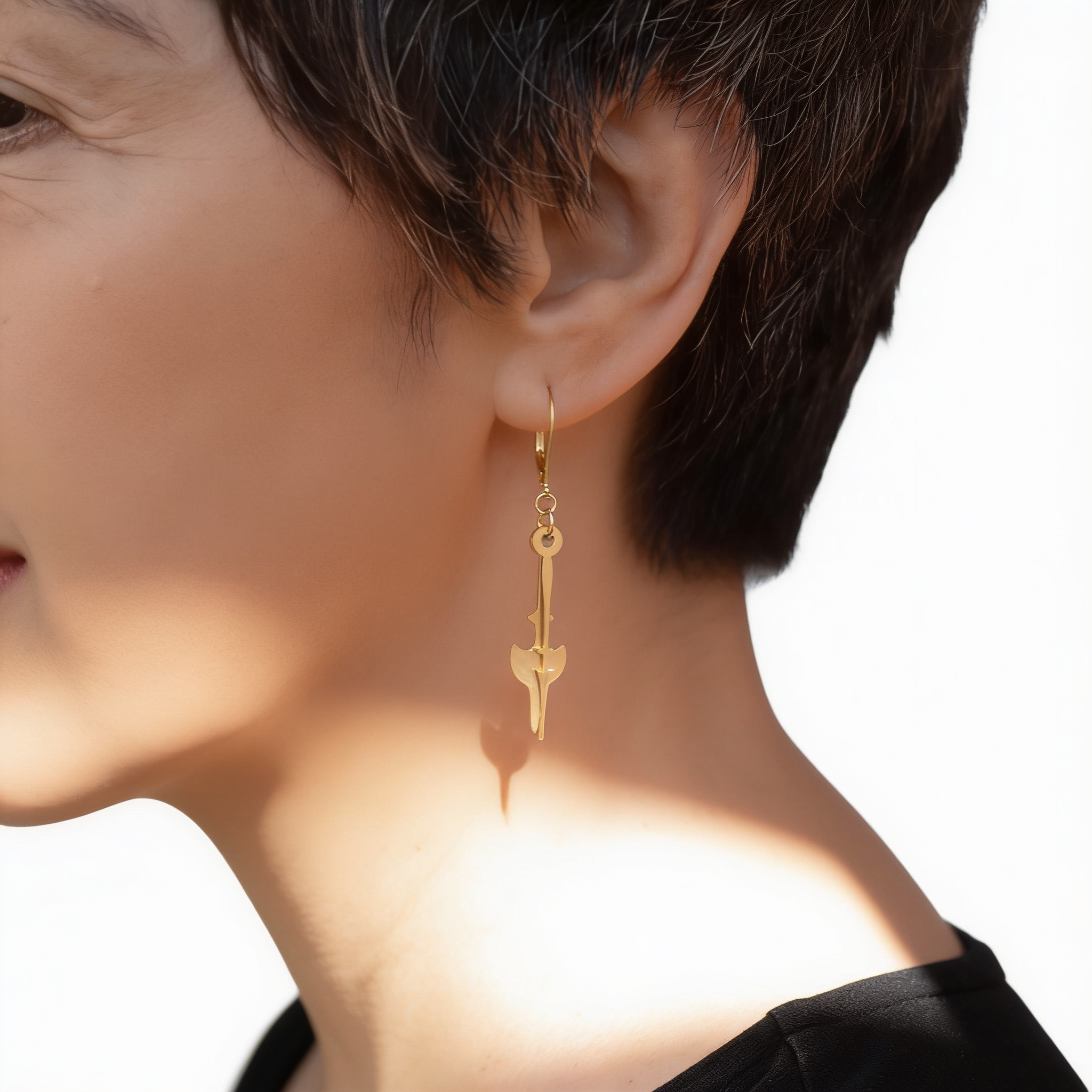 Boucles d'oreilles “Silence“