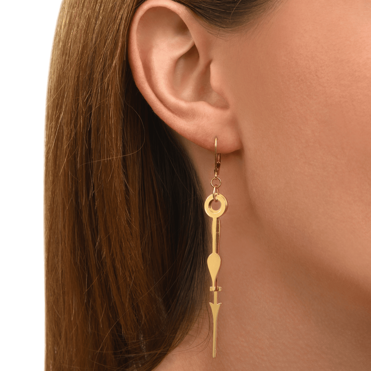 Les boucles d'oreille Intemporelles made in France.