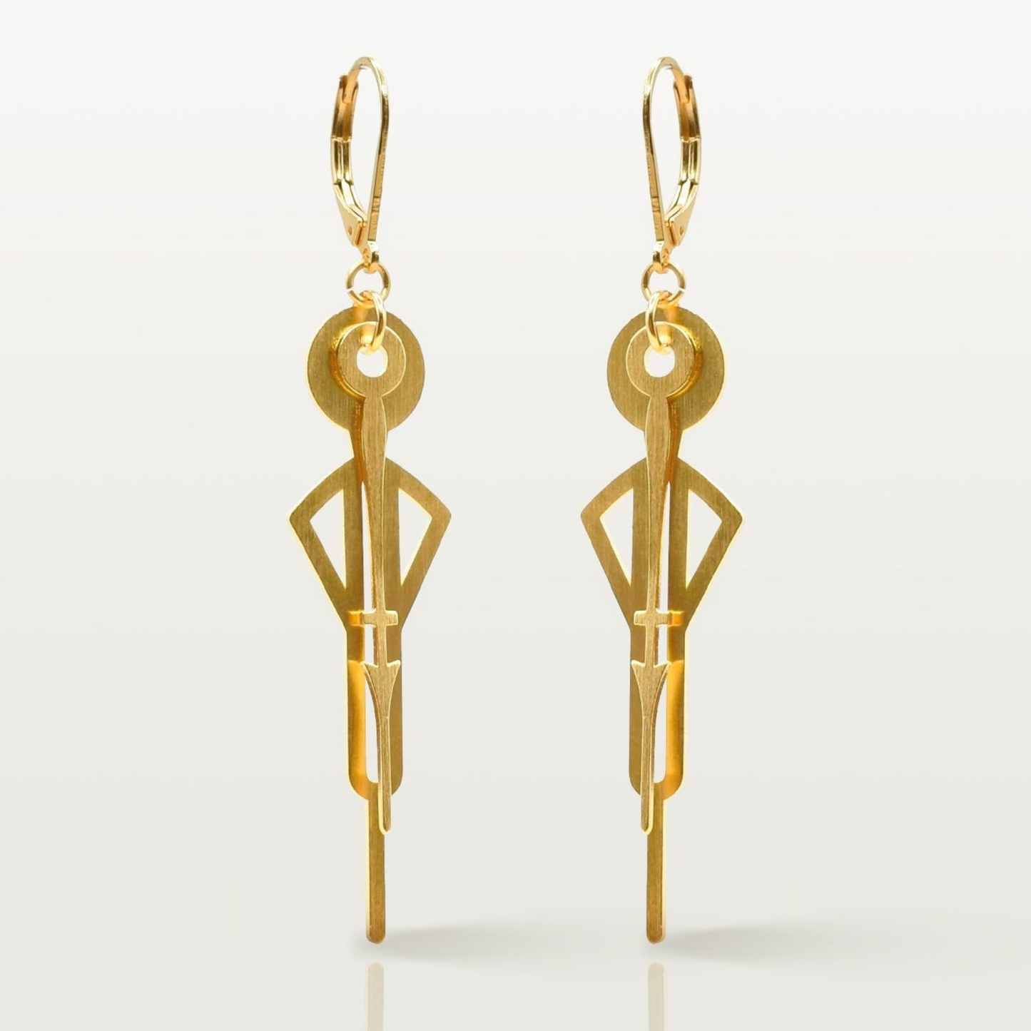 Boucles d'oreilles "Le temps parfait"