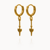 Boucles d'oreilles “Heures retrouvées“