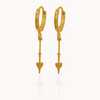 Boucles d’oreilles “Les héritières du temps“