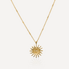 Collier “L’heure dorée”