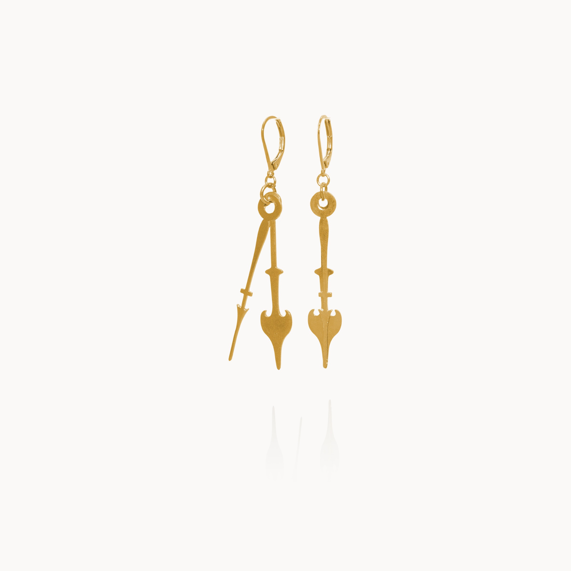 Boucles d’oreilles “Le secret des aiguilles“
