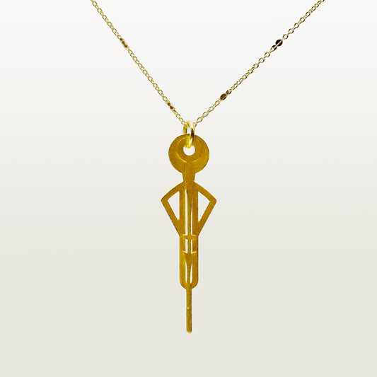 Collier Silencieuses fabriqué à Paris.