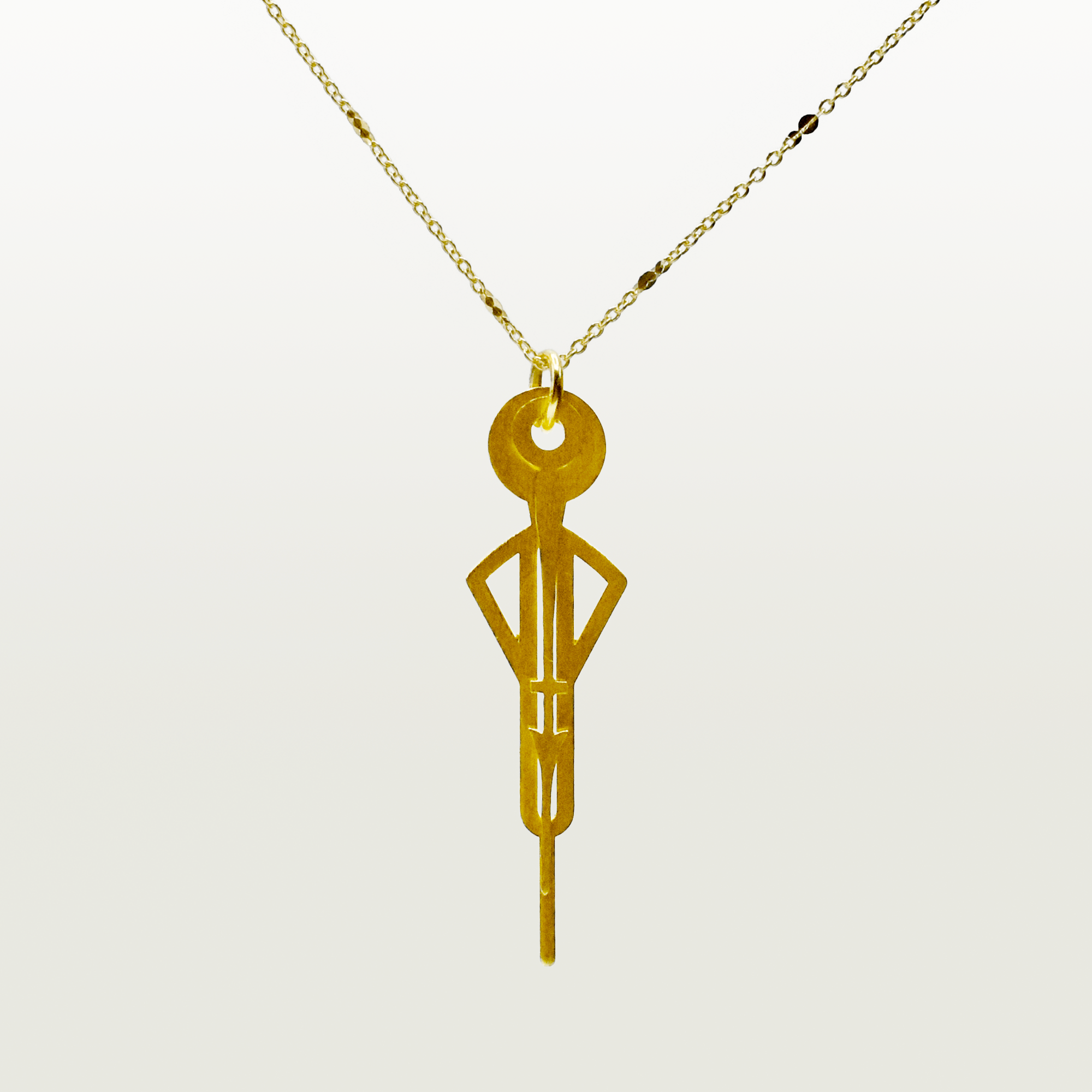 Photo Collier "Silencieuses" sur fond blanc