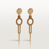 photo boucles d'oreilles "Instant" sur fond blanc