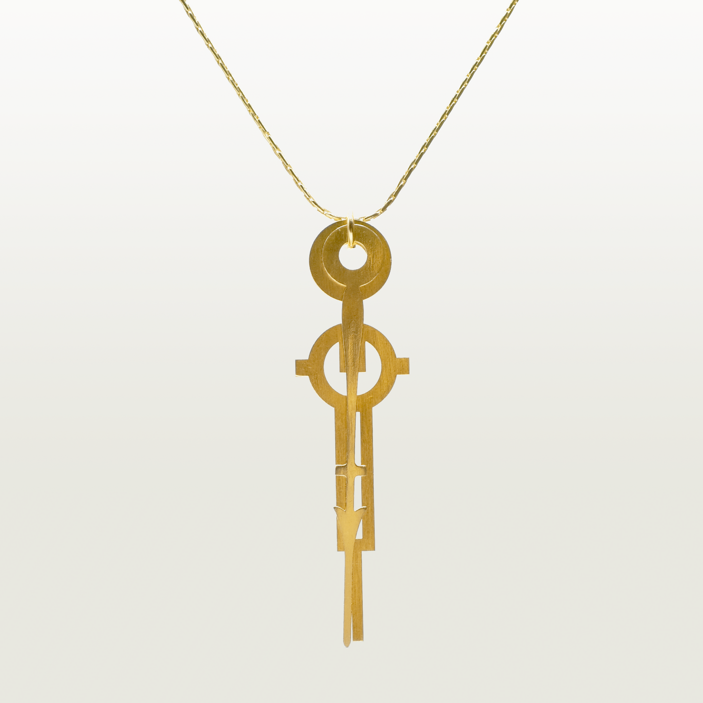 Sautoir fabriqué à Paris par Marie-Louise Orlach.