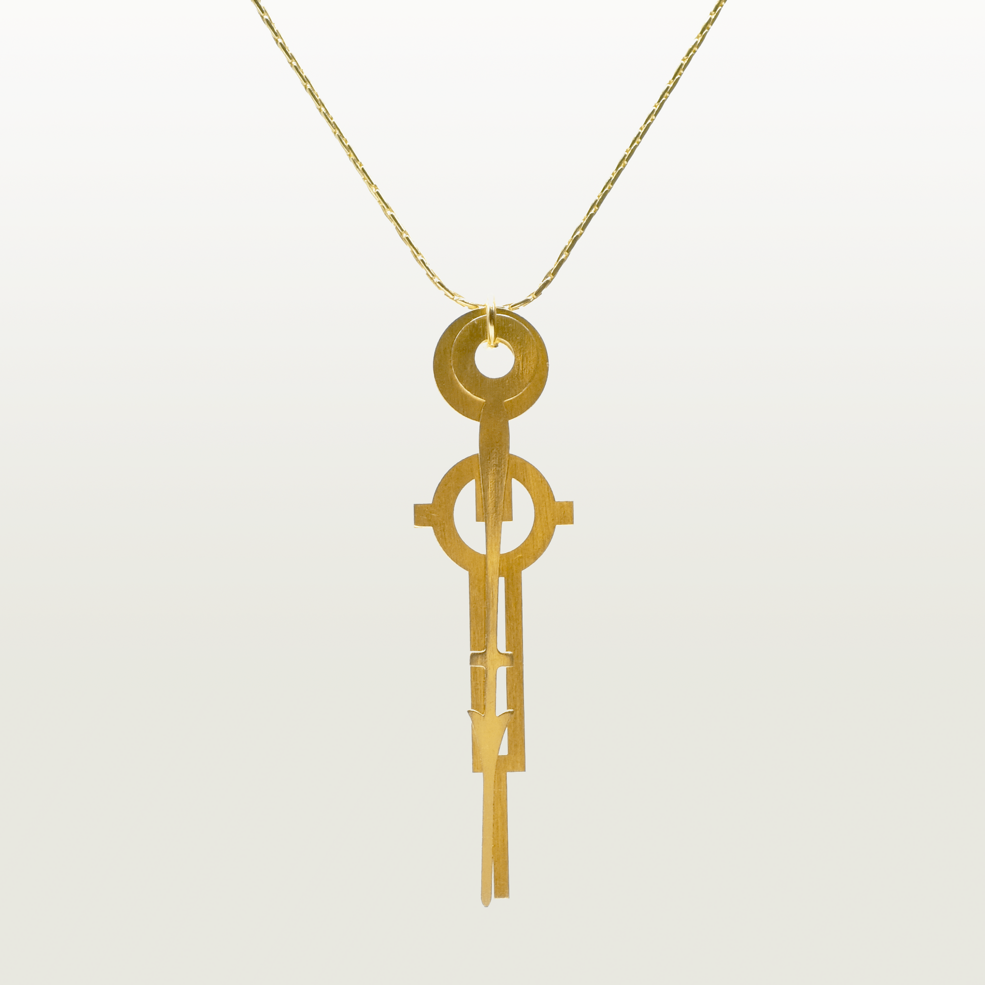 Sautoir fabriqué à Paris par Marie-Louise Orlach.